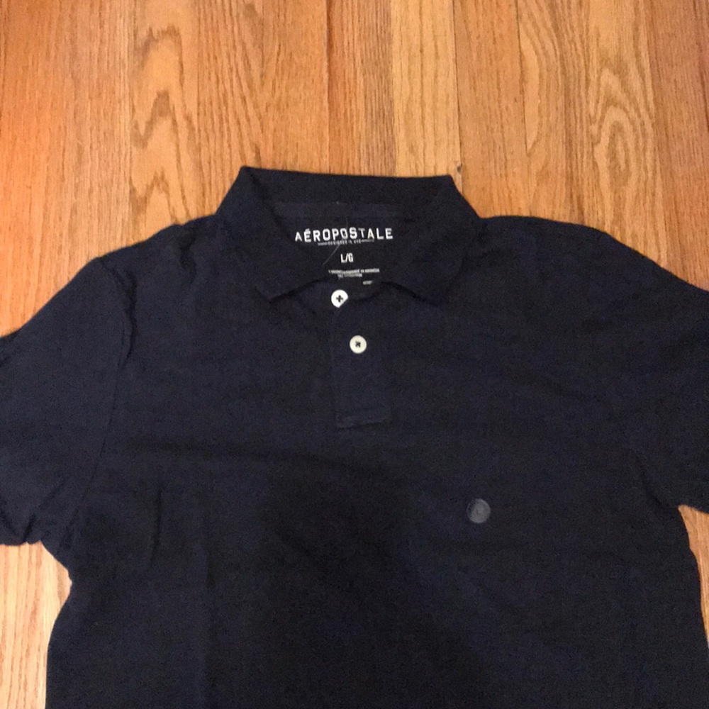 Aeropostale Navy polo size large NWT - Picture 2 of 3